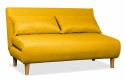 Sofá-cama SOLO de 2 lugares Mostarda