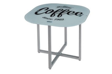 PACK  Mesa  + 4 Sillas GRAPH Coffee Negra