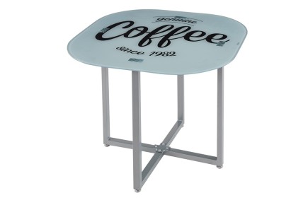PACK  Mesa  + 4 Sillas GRAPH Coffee Negra