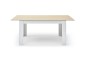 Mesa PACK TUSCANY + 4 cadeiras de design BEECH brancas Mesa PACK TUSCANY + 4 cadeiras de design BEECH brancas
