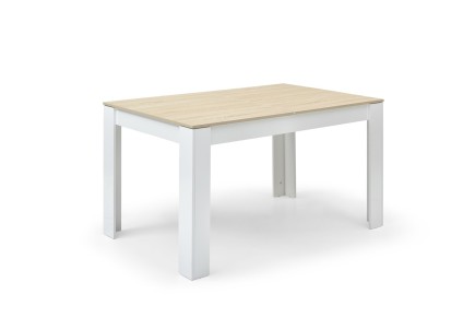 Mesa PACK TUSCANY + 4 cadeiras NORDIC brancas design