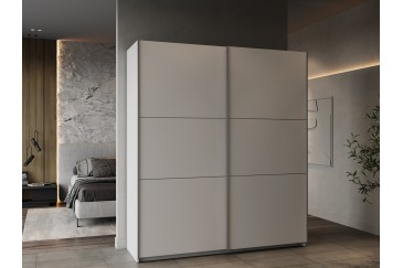 Armario correderas GHOST 180 Blanco