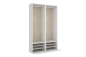 Módulo vestiário SUIT 120 cm 2 Espaços + 2 Sapateiras Módulo vestiário SUIT 120 cm 2 Espaços + 2 Sapateiras