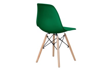 Conjunto de 4 sillas diseño en Color Verde Esmeralda