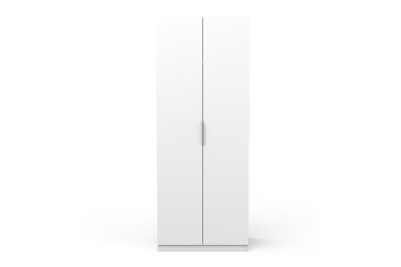 Armario 2 puertas 116,5 cm en color blanco al mejor precio de internet
