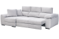 Chaiselongue Izquierda DAMASCO 285 Cm Gris (Cama)