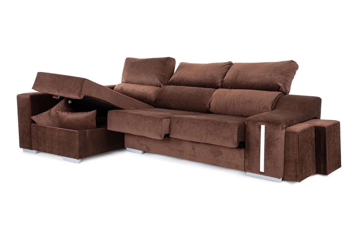 Chaiselongue Izquierda OSCAR Marrón (Secret) Chaiselongue Izquierda OSCAR Marrón (Secret)