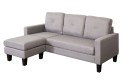 Sofá Chaiselongue SOPHY Gris Reversible