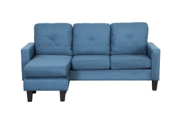 Sofá SOPHY Azul Reversible 181 cm | Atrapamuebles