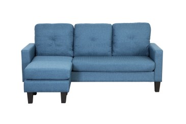 Sofá SOPHY Azul Reversible 181 cm | Atrapamuebles