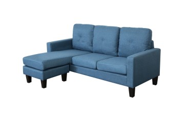 Sofá SOPHY Azul Reversible 181 cm | Atrapamuebles