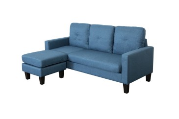 Sofá SOPHY Azul Reversible 181 cm | Atrapamuebles