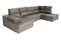 Chaiselongue Cama Rinconera Derecha COOPER Gris Nido1