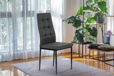 Pack 4 sillas ZURICH Gris Oscuro
