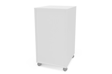 Secretária pedestal 4 gavetas MAIA com rodízios