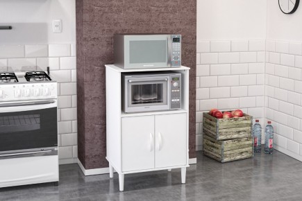 Armário lateral ERIK: elegância e funcionalidade na cozinha