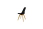 Pack 4 sillas BEECH Diseño Negro Pack 4 sillas BEECH Diseño Negro