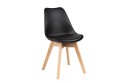 Pack 4 cadeiras BEECH Design em preto