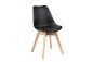 Pack 4 sillas BEECH Diseño Negro Pack 4 sillas BEECH Diseño Negro