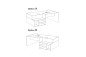Pack AHORRO Cama KRIC + Somier + Colchón Viscoelastico LUND 90x190 Pack AHORRO Cama KRIC + Somier + Colchón Viscoelastico LUND 90x190