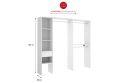 Adaptable de 160cm a 198cm (Lineal o Rincón)