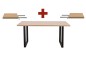 Mesa Fija KINGFISHER 160X90 + 2 Extensibles Mesa Fija KINGFISHER 160X90 + 2 Extensibles