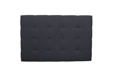 Cabecero en color gris para camas de hasta 150 cm
