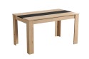 Mesa de jantar DOMUS em carvalho e preto