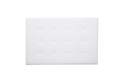 Cabeceira para cama 344 Polipele Branco 155x100