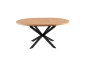 PACK Mesa JABKO Carvalho + 4 Cadeiras BEECH Brancas PACK Mesa JABKO Carvalho + 4 Cadeiras BEECH Brancas