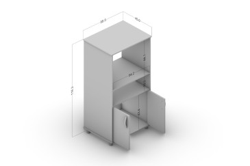 Mueble de Cocina Anxo: Estilo y Organización Optimizada