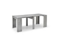 Mesa de consola extensível ALLONGO 250 em cimento
