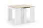 Mesa consola extensível ALLONGO 250 Branco e Carvalho Mesa consola extensível ALLONGO 250 Branco e Carvalho