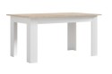Mesa comedor Fija ANNIKA Roble y Blanco