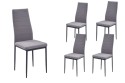 Pack 4 sillas salón YURI Gris