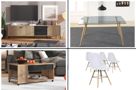 Pack Ahorro muebles de salón MAYENNE en ATRAPAmuebles