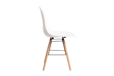 Pack 4 cadeiras NORDIC de design branco
