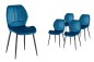Pack 4 cadeiras SENSITY Azul Pack 4 cadeiras SENSITY Azul