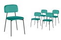 Pack 4 sillas CAPRI Verde