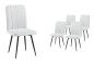 Pack 4 sillas BUXAR Gris Claro