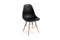 Pack 4 cadeiras NORDIC design preto