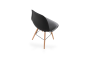Pack 4 cadeiras NORDIC pretas design Pack 4 cadeiras NORDIC pretas design