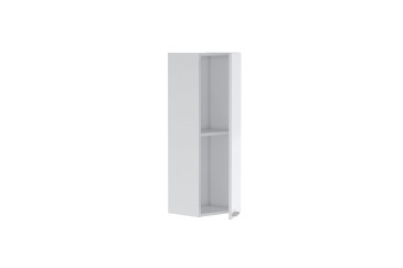 Coluna de casa de banho com 1 porta na cor Branco Brilhante