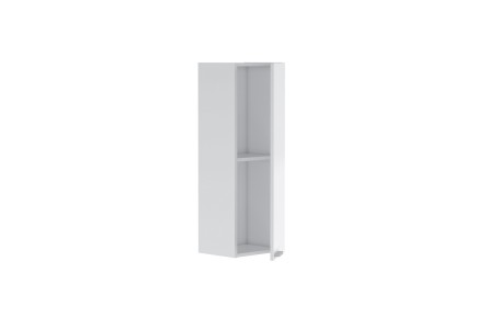 Coluna de casa de banho com 1 porta na cor Branco Brilhante