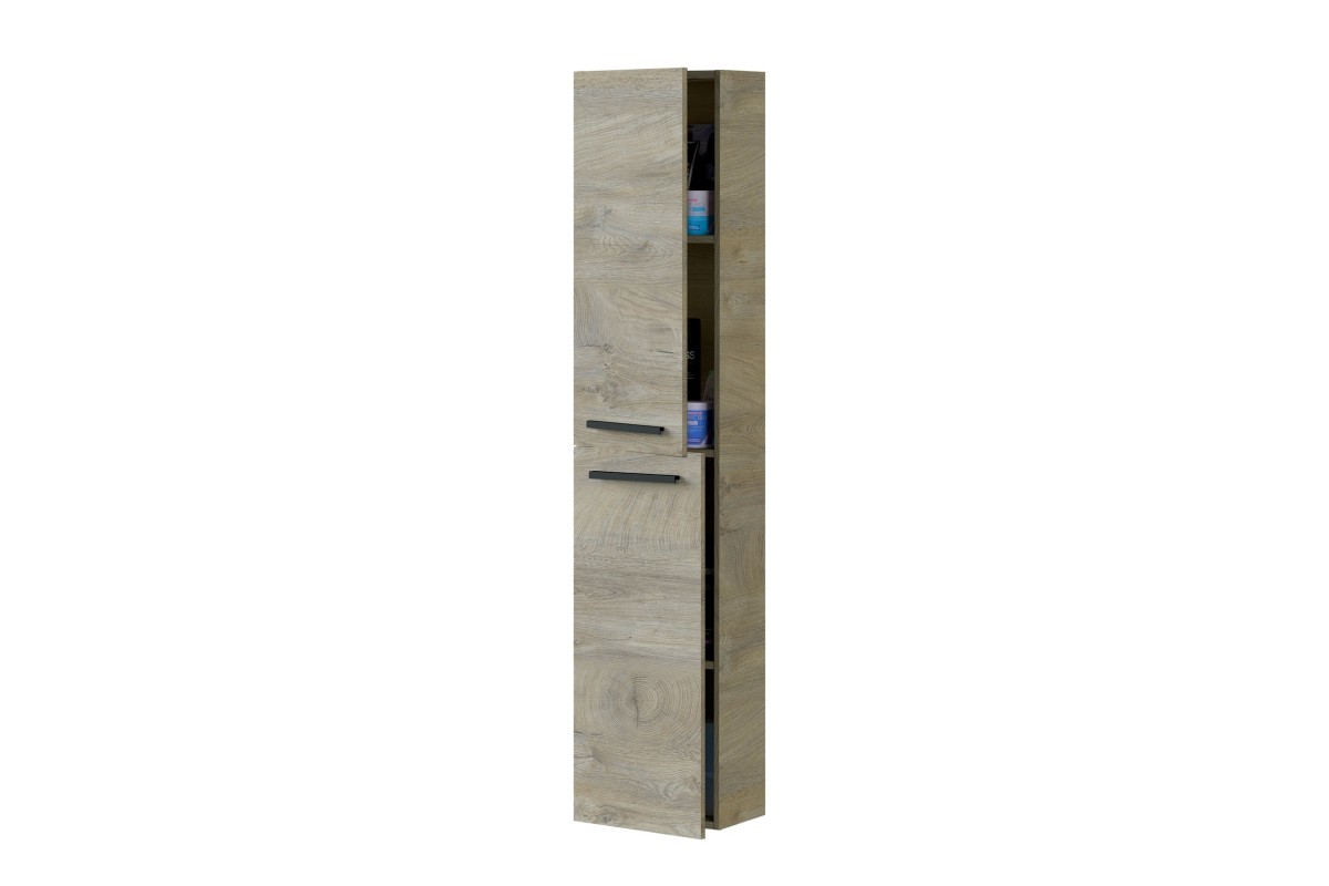 Columna de Baño ATHENA para colgar 2 Puertas Roble Alaska Columna de Baño ATHENA para colgar 2 Puertas Roble Alaska