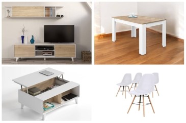 Pack Poupança móveis de sala Zaiken na ATRAPAmuebles