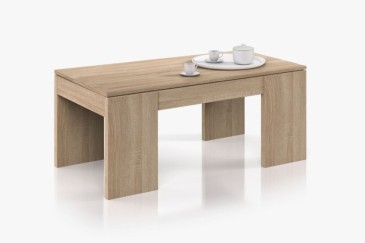 Pack salón completo Nexus Roble Canadian y Blanco al mejor precio