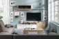 Pack salón completo Nexus color Roble Canadian y Blanco Brillo Pack salón completo Nexus color Roble Canadian y Blanco Brillo