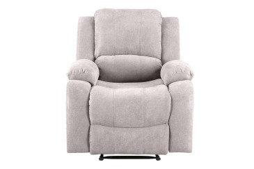 Sillón Relax BISHOP tapizado en color beige al MEJOR PRECIO