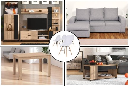 Pack Ahorro muebles de salón en ATRAPAmuebles